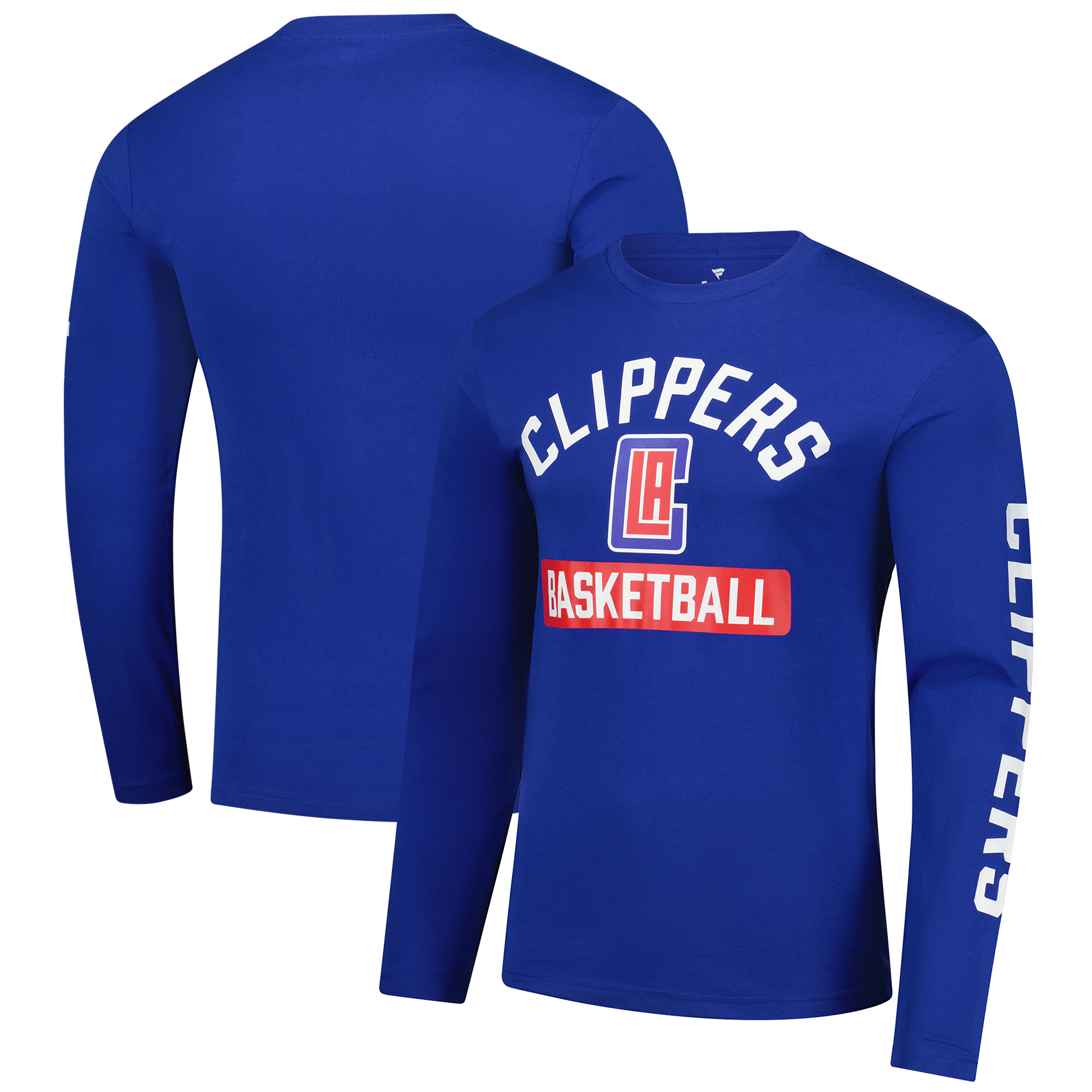 Men's-Fanatics Royal LA Clippers Long Sleeve T-Shirt